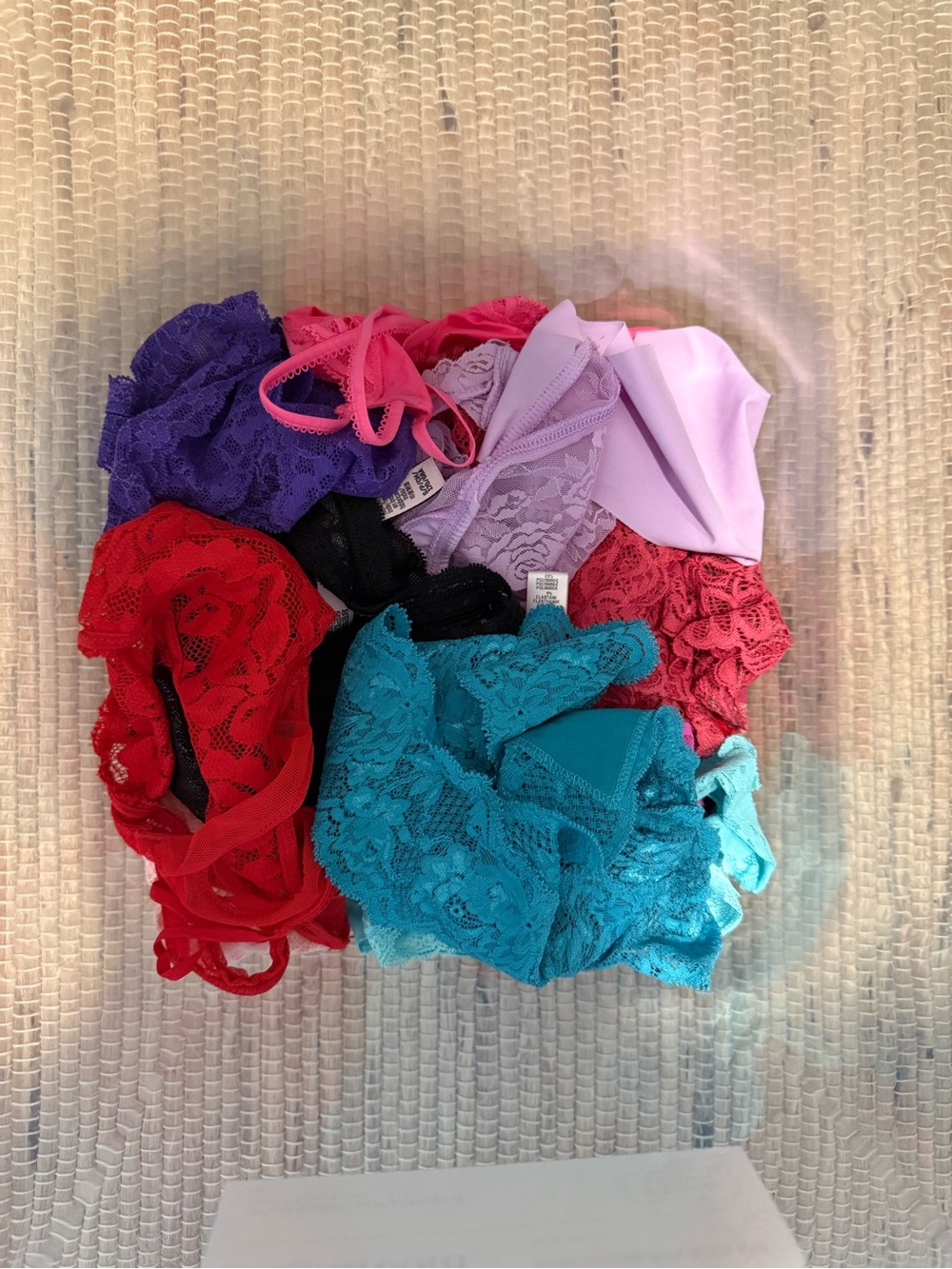 Lace Bikini Panty Bundle in Bright Colors
